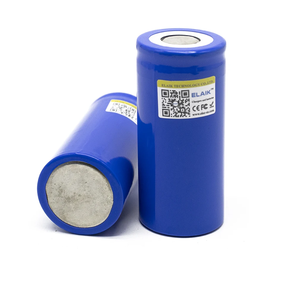 10PCS ELAIK 32700 3.2 V 6500mAh LiFePO4 Battery Cell LiFePO4 55A Discharge Battery For Backup Power Flashlight
10PCS ELAIK 32700 3.2 V 6500mAh LiFePO4 Battery Cell LiFePO4 55A Discharge Battery For Backup Power Flashlight