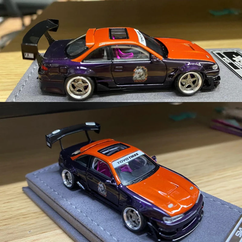 1:64 Scale Silvia S14 Limited Edition Simulation Alloy Car Model Static Display Collectible Toy Gift Souvenir Decoration
1:64 Scale Silvia S14 Limited Edition Simulation Alloy Car Model Static Display Collectible Toy Gift Souvenir Decoration
