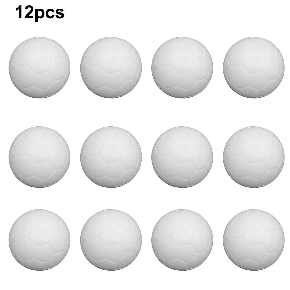 12 Pieces 36mm Foosball Soccer Balls Resin Solid White for Replacement in Table Football Games and Foosball Machines
12 Pieces 36mm Foosball Soccer Balls Resin Solid White for Replacement in Table Football Games and Foosball Machines