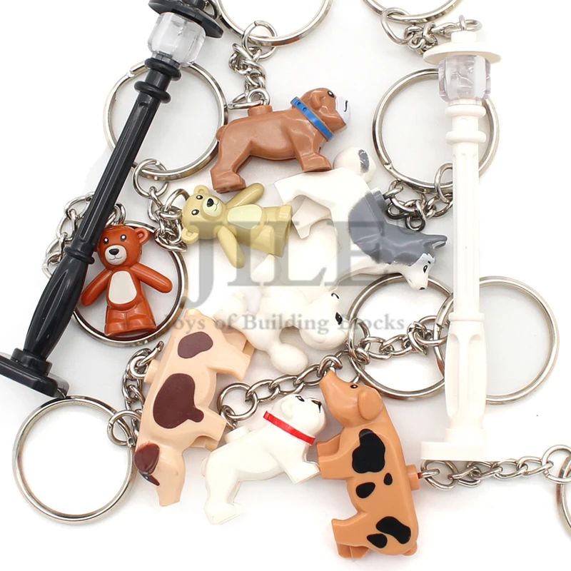 MOC Key Chain Ring Animal Series Cartoon Model Pendant DIY Building Block Bricks Classic Children's Toy Lovers Birthday Gift
MOC Key Chain Ring Animal Series Cartoon Model Pendant DIY Building Block Bricks Classic Children's Toy Lovers Birthday Gift
