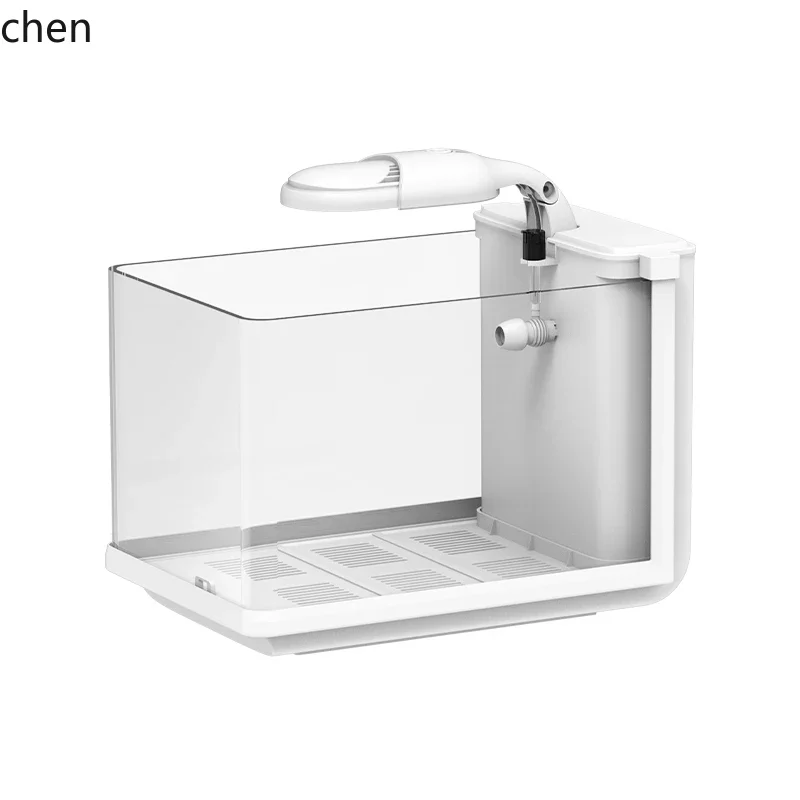 YFY desktop hot curved fish tank side filter living room small ecological goldfish tank water-free glass aquarium
YFY desktop hot curved fish tank side filter living room small ecological goldfish tank water-free glass aquarium