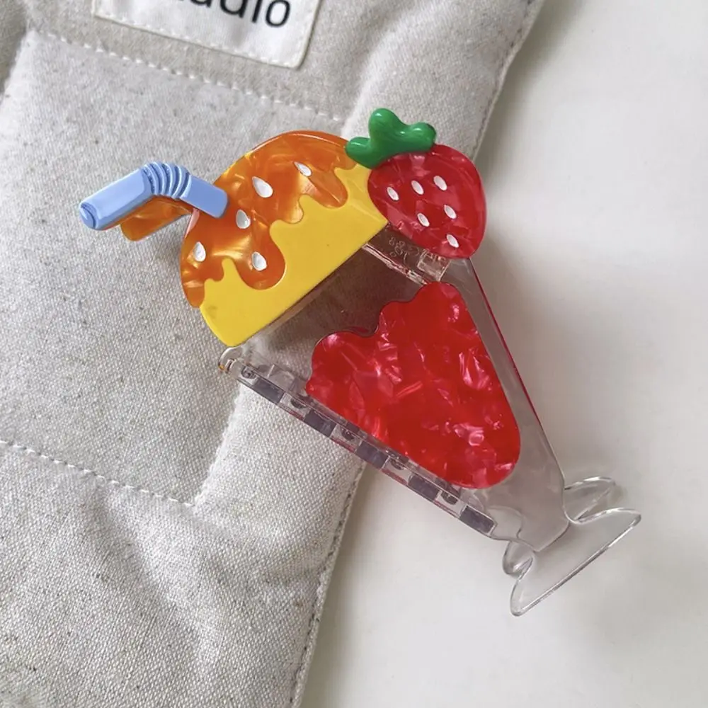 Lovely Cute Ice Cream Shark Clip Acetic Acid Summer Ice-cream Cone Hair Claw Sweet Colorful Delicious Food Claw Clip Daily
Lovely Cute Ice Cream Shark Clip Acetic Acid Summer Ice-cream Cone Hair Claw Sweet Colorful Delicious Food Claw Clip Daily