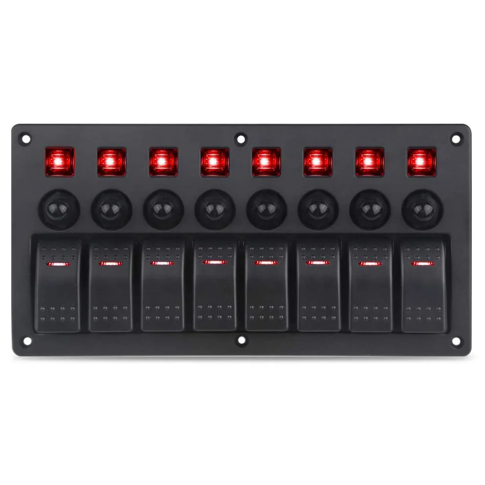 Ship-Type Panel Switch 8-bit Combination With Overload Protection Current
Ship-Type Panel Switch 8-bit Combination With Overload Protection Current