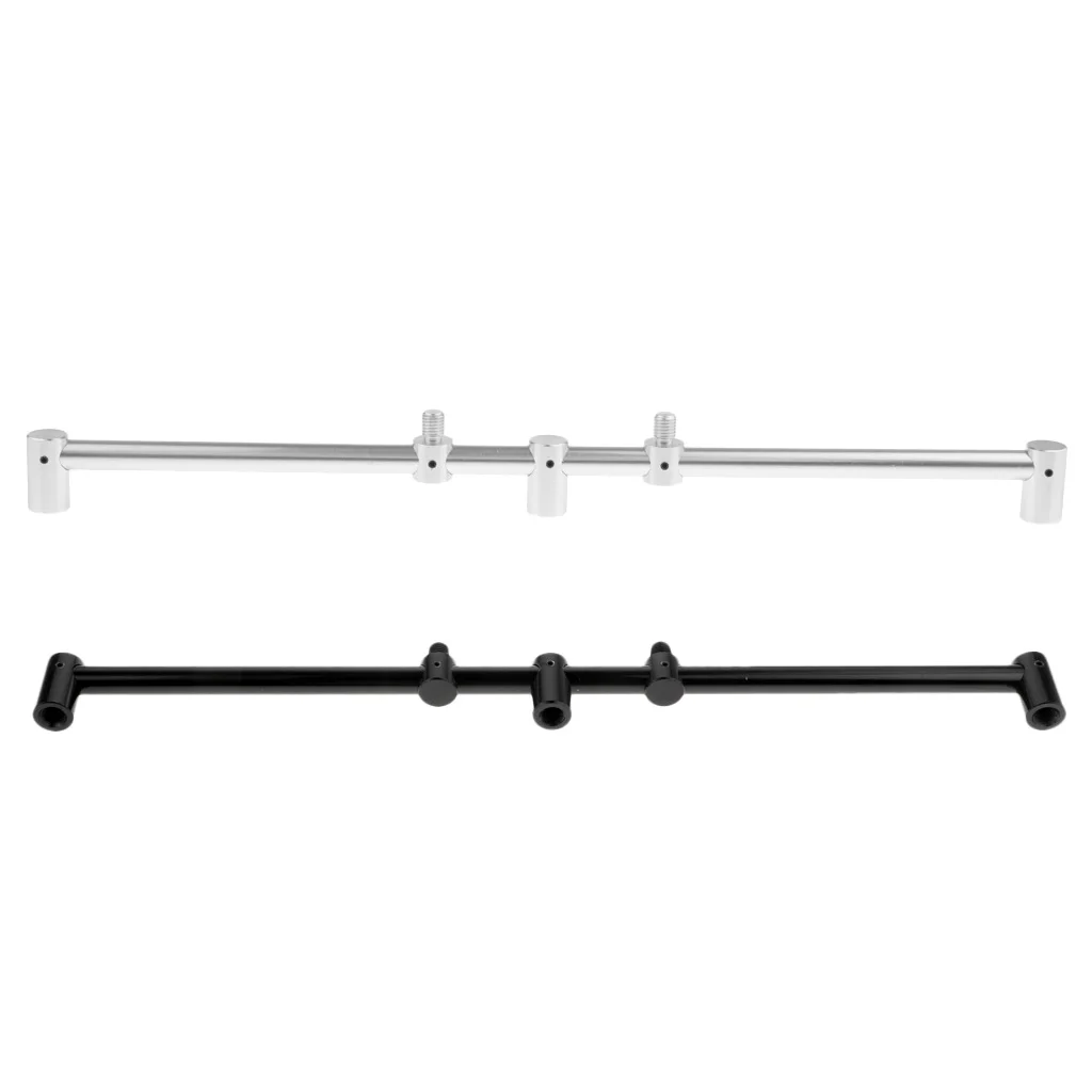 High Strength 3 Rod Fixed Buzzer Bar Aluminum Alloy Fishing Rod Rack Stand for Multiple Rods Setup
High Strength 3 Rod Fixed Buzzer Bar Aluminum Alloy Fishing Rod Rack Stand for Multiple Rods Setup