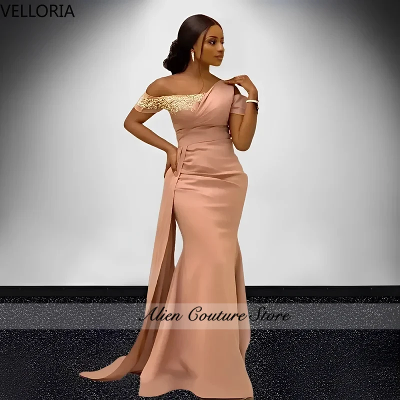 Elegant Satin Mermaid Prom Dress with Bead on One Shoulder Long Formal Women's Evening Dress Celebrity Formal Gown Customized
Elegant Satin Mermaid Prom Dress with Bead on One Shoulder Long Formal Women's Evening Dress Celebrity Formal Gown Customized
