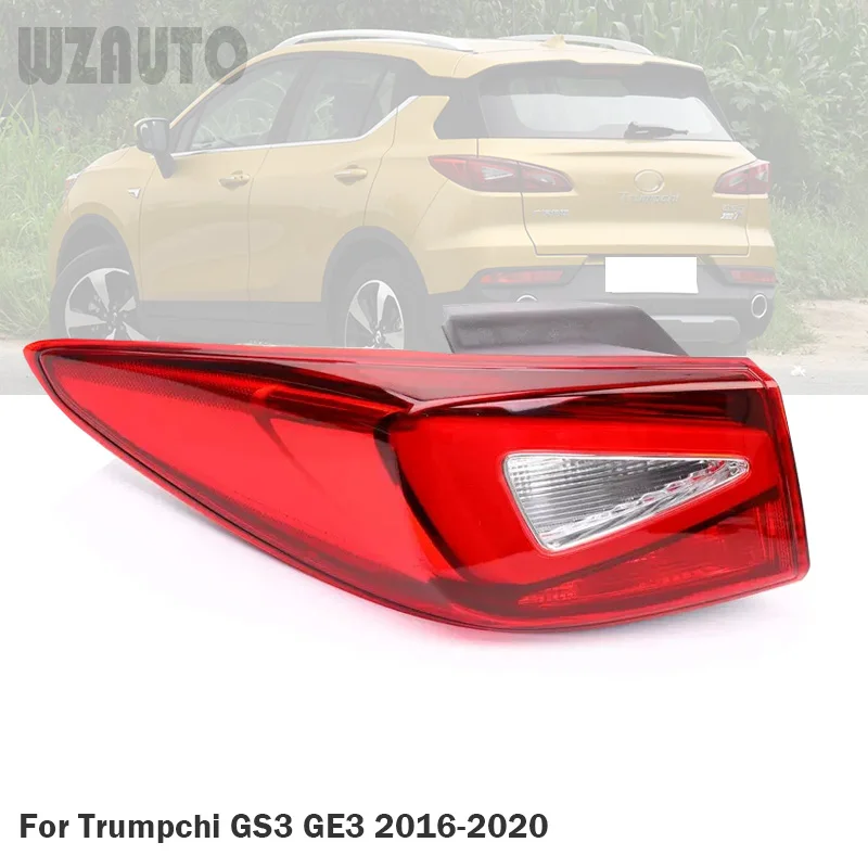 Auto Rear Bumper Light Tail Light Cover Brake Lamp Stop Light Assy For Trumpchi GS3 GE3 2016 2017 2018 2019 2020
Auto Rear Bumper Light Tail Light Cover Brake Lamp Stop Light Assy For Trumpchi GS3 GE3 2016 2017 2018 2019 2020