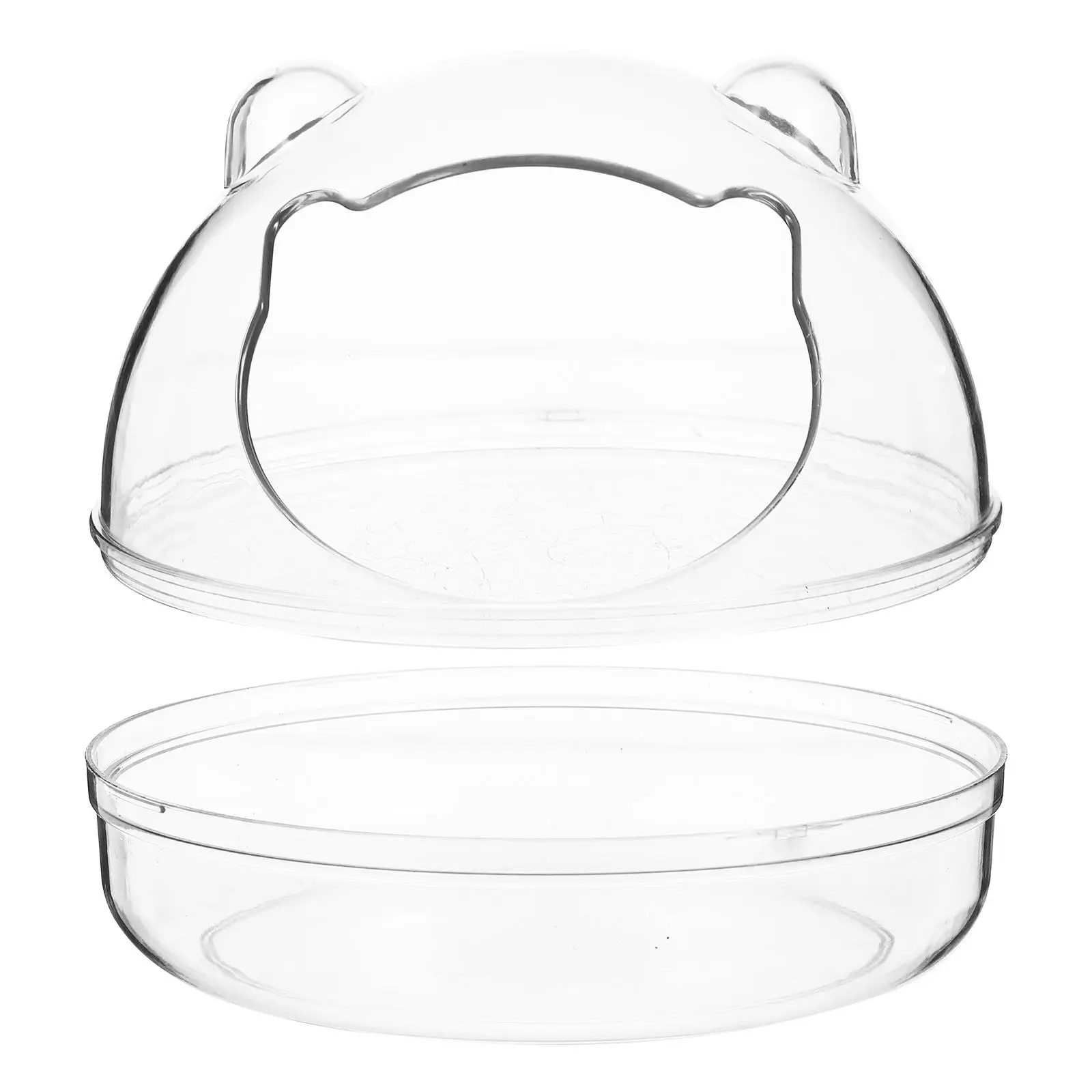 Plastic Hamster Bath Room Smooth Edges Anti Skid Bottom Easy Assemble Clean Transparent Pet Bath Basin Tub Feeder Toilet Small
Plastic Hamster Bath Room Smooth Edges Anti Skid Bottom Easy Assemble Clean Transparent Pet Bath Basin Tub Feeder Toilet Small