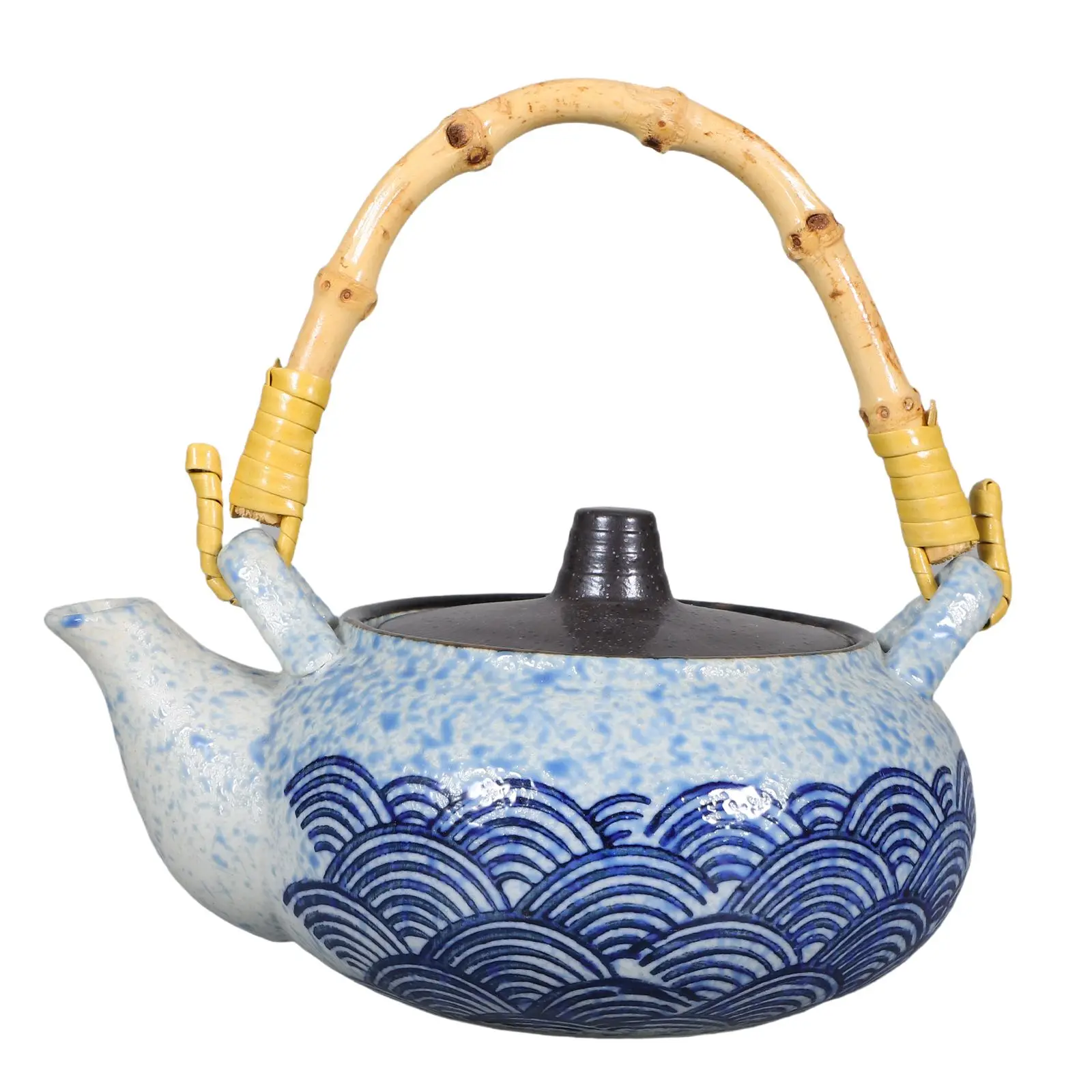Ceramic Teapot Japanese Retro Design Porcelain Blue Kettle for Home Vintage Travel Easy Clean Portable Tea Pot
Ceramic Teapot Japanese Retro Design Porcelain Blue Kettle for Home Vintage Travel Easy Clean Portable Tea Pot