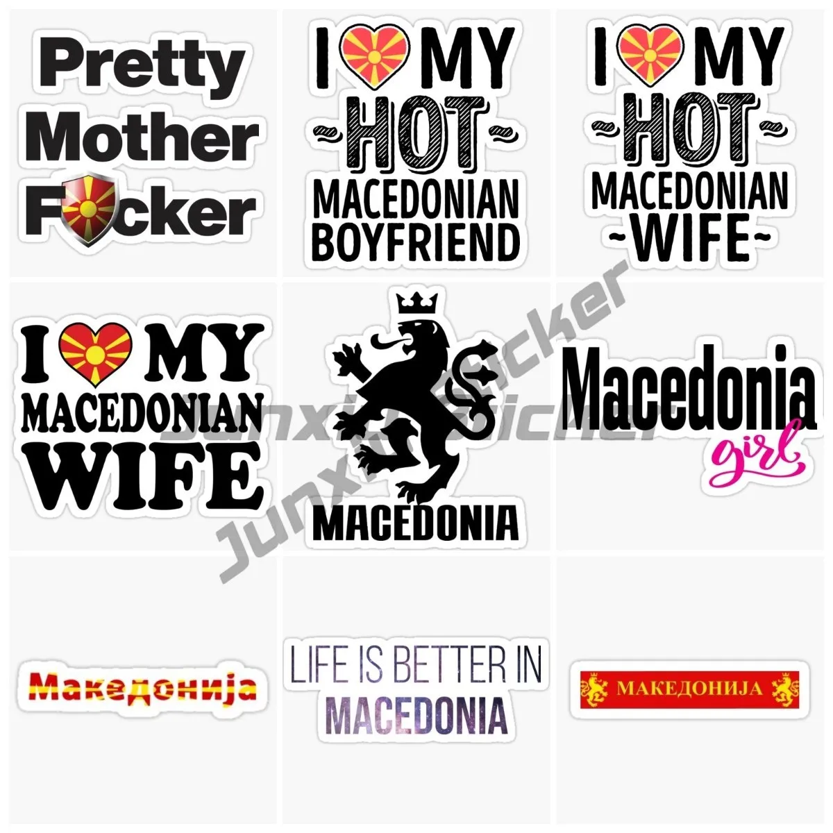 I Love Macedonian National Digital Text Stickers Rowing Scooter Surfboard Motorcycle Bicycle Helmet Stickers
I Love Macedonian National Digital Text Stickers Rowing Scooter Surfboard Motorcycle Bicycle Helmet Stickers