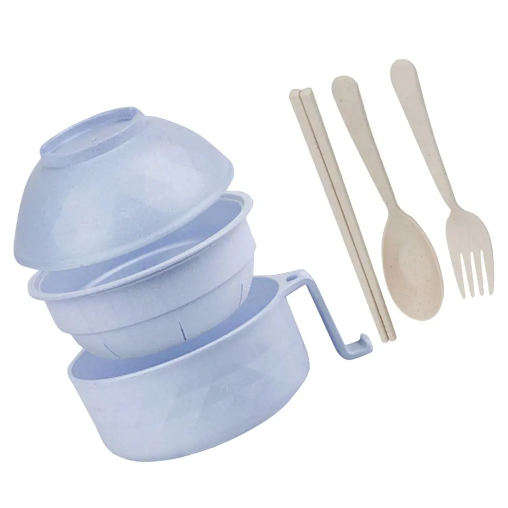 Bamboo Fiber Ramen Bowl Set Microwave Safe Instant Noodle Bowls Thick Kitchen Accessories Soup Noodle Container
Bamboo Fiber Ramen Bowl Set Microwave Safe Instant Noodle Bowls Thick Kitchen Accessories Soup Noodle Container