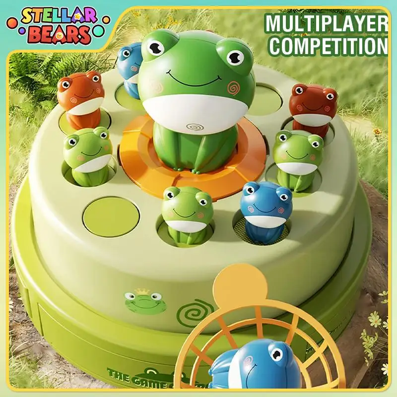 Kids Montessori Toy Launch Frog Jumping Board Game Flying Frog Catching Funny Toy Training Hand Eye Development Sensory Toy Gift
Kids Montessori Toy Launch Frog Jumping Board Game Flying Frog Catching Funny Toy Training Hand Eye Development Sensory Toy Gift