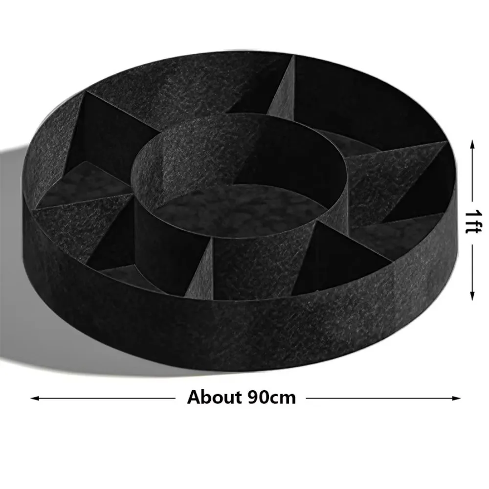 Growing Vegetables, Potato, Flowers 7 Grid Plant Grow Bag Felt Nonwoven Breathable Fabric Garden Planting Bed Round Flower Pot
Growing Vegetables, Potato, Flowers 7 Grid Plant Grow Bag Felt Nonwoven Breathable Fabric Garden Planting Bed Round Flower Pot