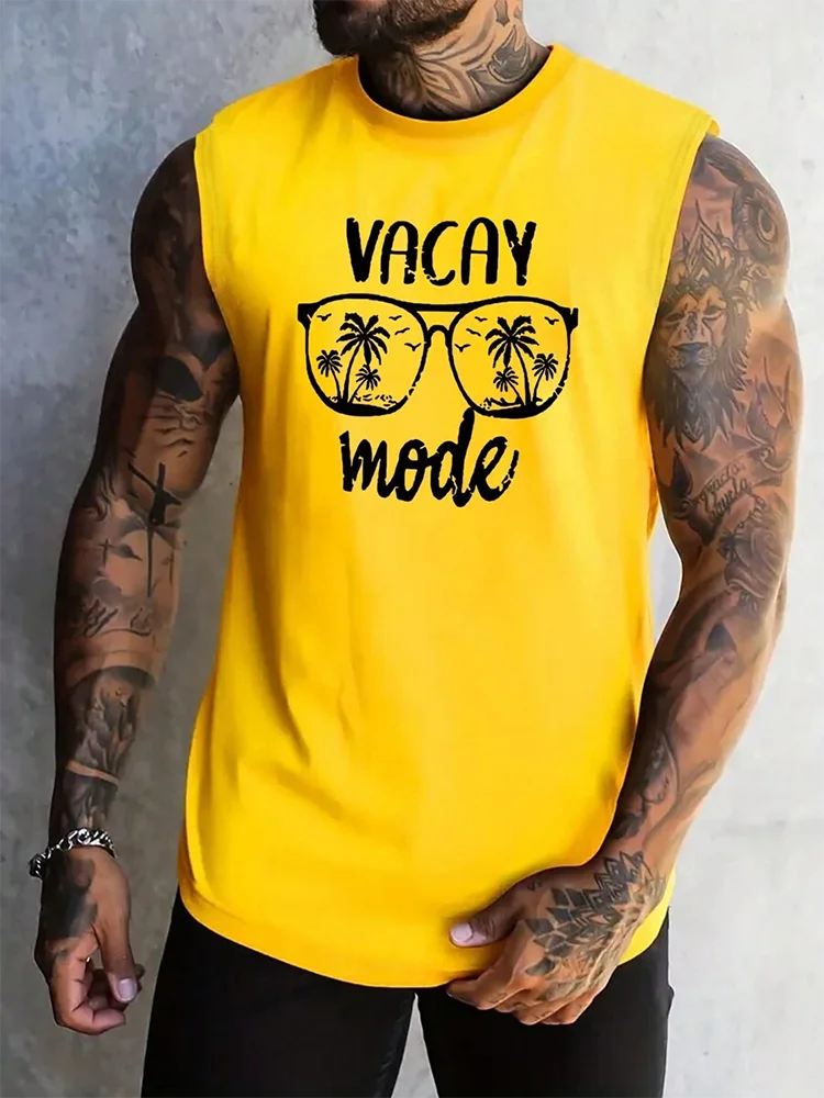 3D Printed Letter Pattern Men's Sleeveless T Shirts Summer Daily Street Fashion Sports Tops Loose Round Neck Breathable Clothing
3D Printed Letter Pattern Men's Sleeveless T Shirts Summer Daily Street Fashion Sports Tops Loose Round Neck Breathable Clothing