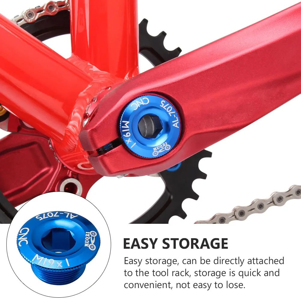 2pcs Aluminum Alloy Crank Cover For Bike Crank Arm Bolt Universal Mountain Road Bicycle Chain-Wheel Protection Lightweight
2pcs Aluminum Alloy Crank Cover For Bike Crank Arm Bolt Universal Mountain Road Bicycle Chain-Wheel Protection Lightweight