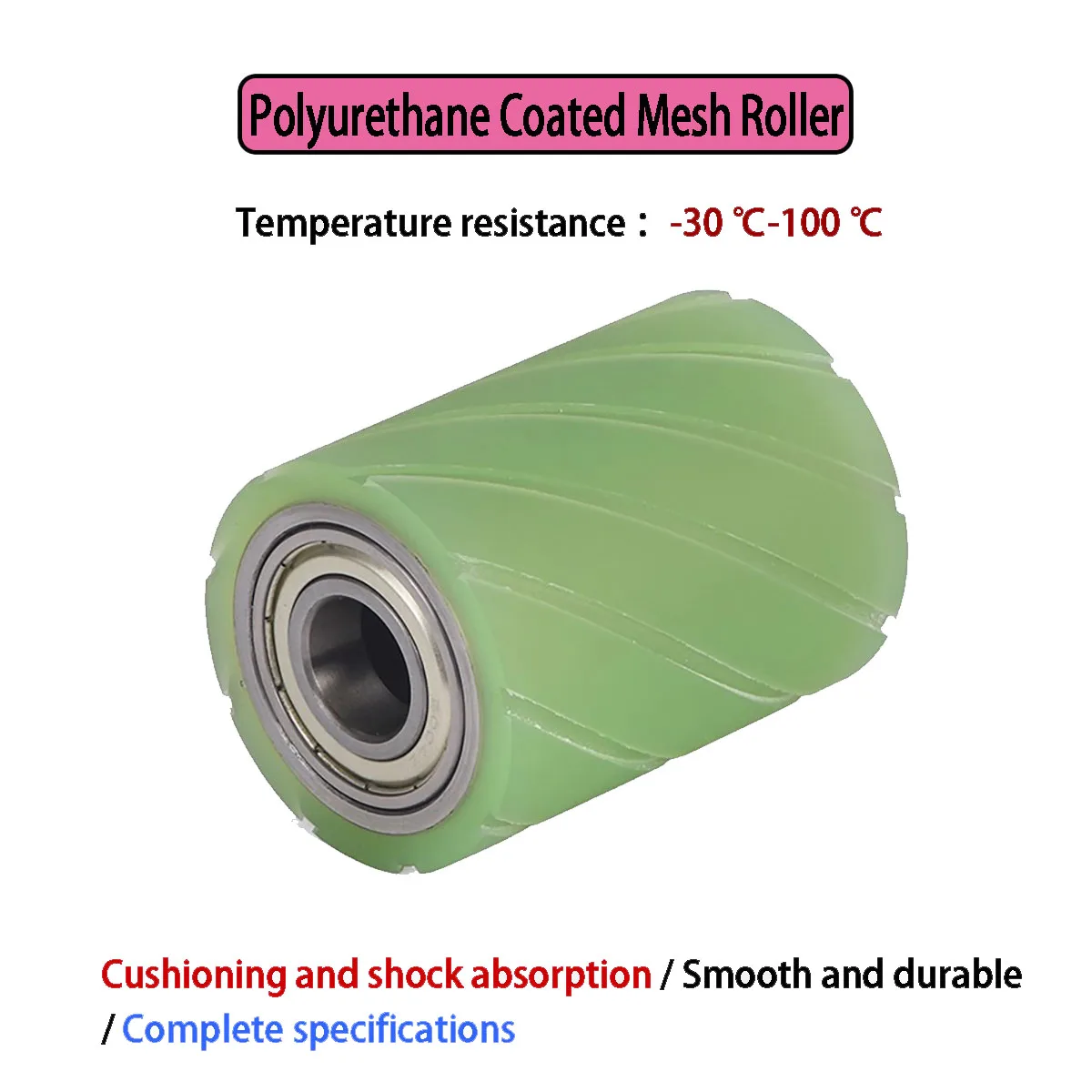 Polyurethane Reticulated Coated Driven Wheel - Spiral Groove Type PU Unpowered Roller with Diamond Anti-Slip
Polyurethane Reticulated Coated Driven Wheel - Spiral Groove Type PU Unpowered Roller with Diamond Anti-Slip