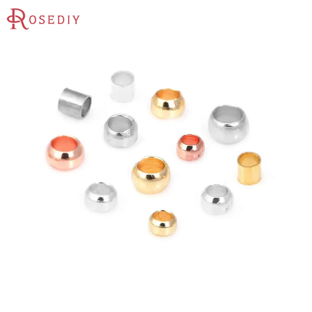 2MM 2.5MM 3MM 4MM 18K Gold Color Brass Station Beads Position Tube End Beads Spacer Beads Jewelry Making Bracelets Diy Findings
2MM 2.5MM 3MM 4MM 18K Gold Color Brass Station Beads Position Tube End Beads Spacer Beads Jewelry Making Bracelets Diy Findings