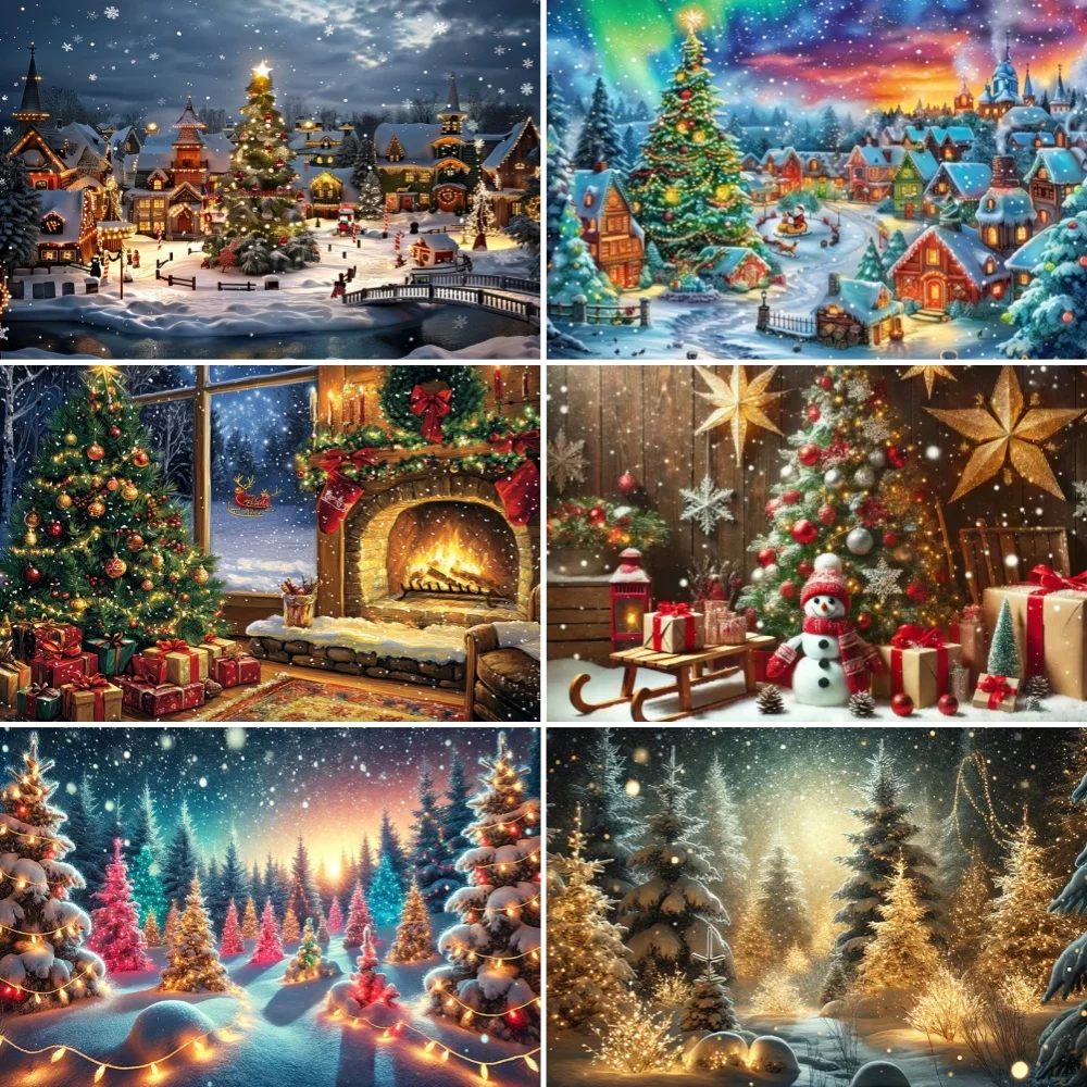 Winter Christmas Party Decoration Background Snowy Pine Tree Photography Backdrop Baby Shower Photo Booth Studio Banner Supplies
Winter Christmas Party Decoration Background Snowy Pine Tree Photography Backdrop Baby Shower Photo Booth Studio Banner Supplies