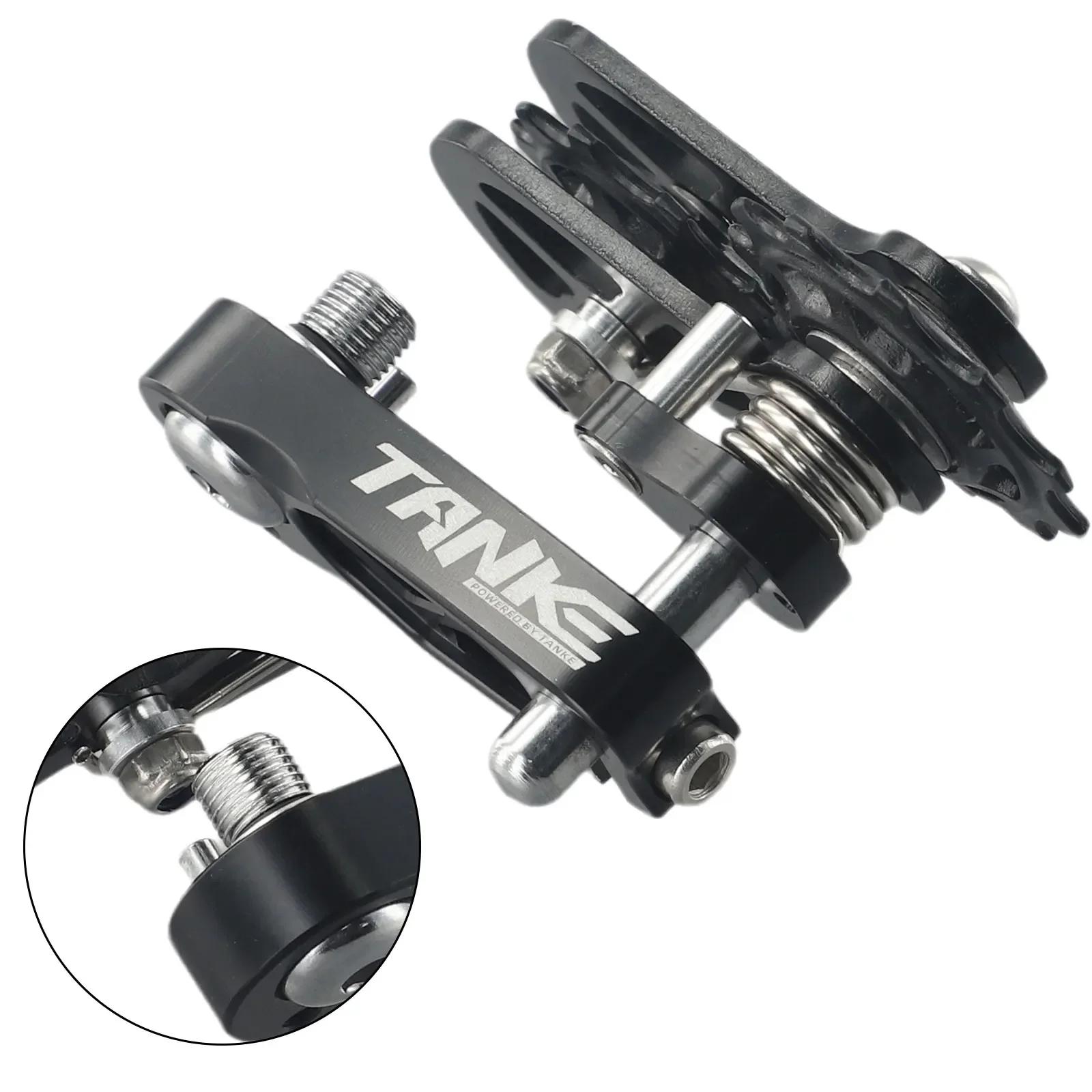 Bike Chain Tensioner Use For 8 Speed Up To 12 Speed Chainring Tensioner Wear-resistant Bike Chainring Tensioner Converter
Bike Chain Tensioner Use For 8 Speed Up To 12 Speed Chainring Tensioner Wear-resistant Bike Chainring Tensioner Converter
