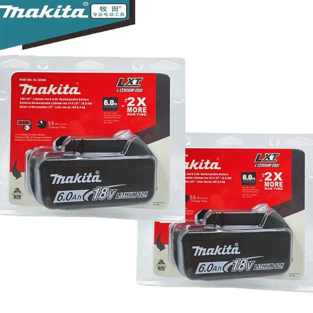 2024 Genuine Rechargeable Batteries BL1850 BL1830 BL1815 BL1860 BL1840 LXT400 Replacement Power Tool Battery For Makita
2024 Genuine Rechargeable Batteries BL1850 BL1830 BL1815 BL1860 BL1840 LXT400 Replacement Power Tool Battery For Makita