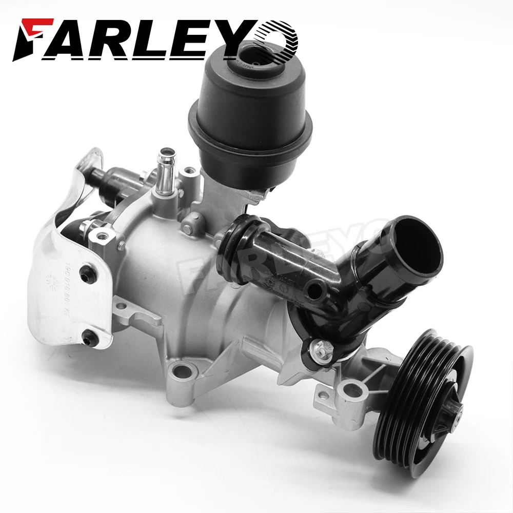 Farleyo 2702000000 Engine Coolant Water Pump For Mercedes Benz A220 A250 B180 CLA200 CLA250 GLA200 GLA250 W176 X117 X156 2011-
Farleyo 2702000000 Engine Coolant Water Pump For Mercedes Benz A220 A250 B180 CLA200 CLA250 GLA200 GLA250 W176 X117 X156 2011-