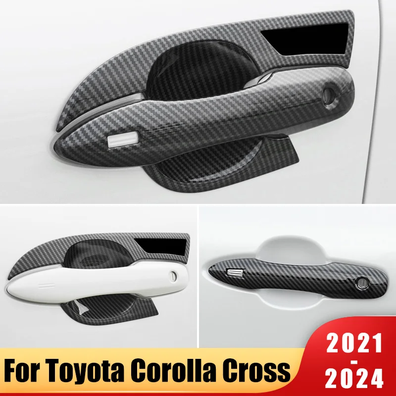For Toyota Corolla Cross XG10 2021~2024 2022 2023 Car Door Handle Bowl Cover Scratch Proof Protection Stickers ABS Accessories
For Toyota Corolla Cross XG10 2021~2024 2022 2023 Car Door Handle Bowl Cover Scratch Proof Protection Stickers ABS Accessories