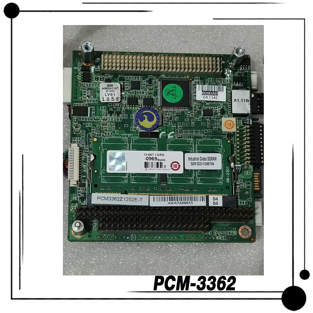 PCM-3362 для Advantech PCM-3362Z Встроенная Материнская плата с промышленным контролем
PCM-3362 для Advantech PCM-3362Z Встроенная Материнская плата с промышленным контролем