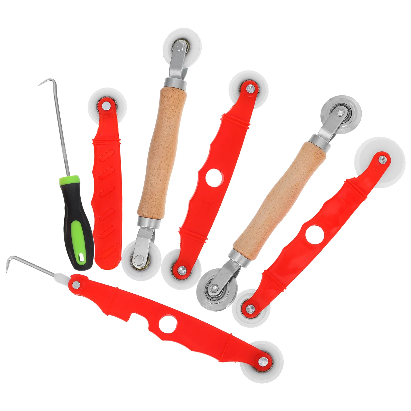 7 Piece Set Screen Press Tool Window Spline Wooden for Fixing Screens Mouse Roller
7 Piece Set Screen Press Tool Window Spline Wooden for Fixing Screens Mouse Roller