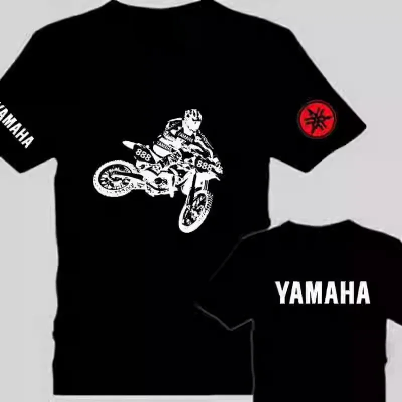 Summer Yamaha Motorcycle Short Sleeve T-shirt Men's and Women's Round Neck T-shirt Base Shirt Riding Clothes Custom Half Sleeve
Summer Yamaha Motorcycle Short Sleeve T-shirt Men's and Women's Round Neck T-shirt Base Shirt Riding Clothes Custom Half Sleeve