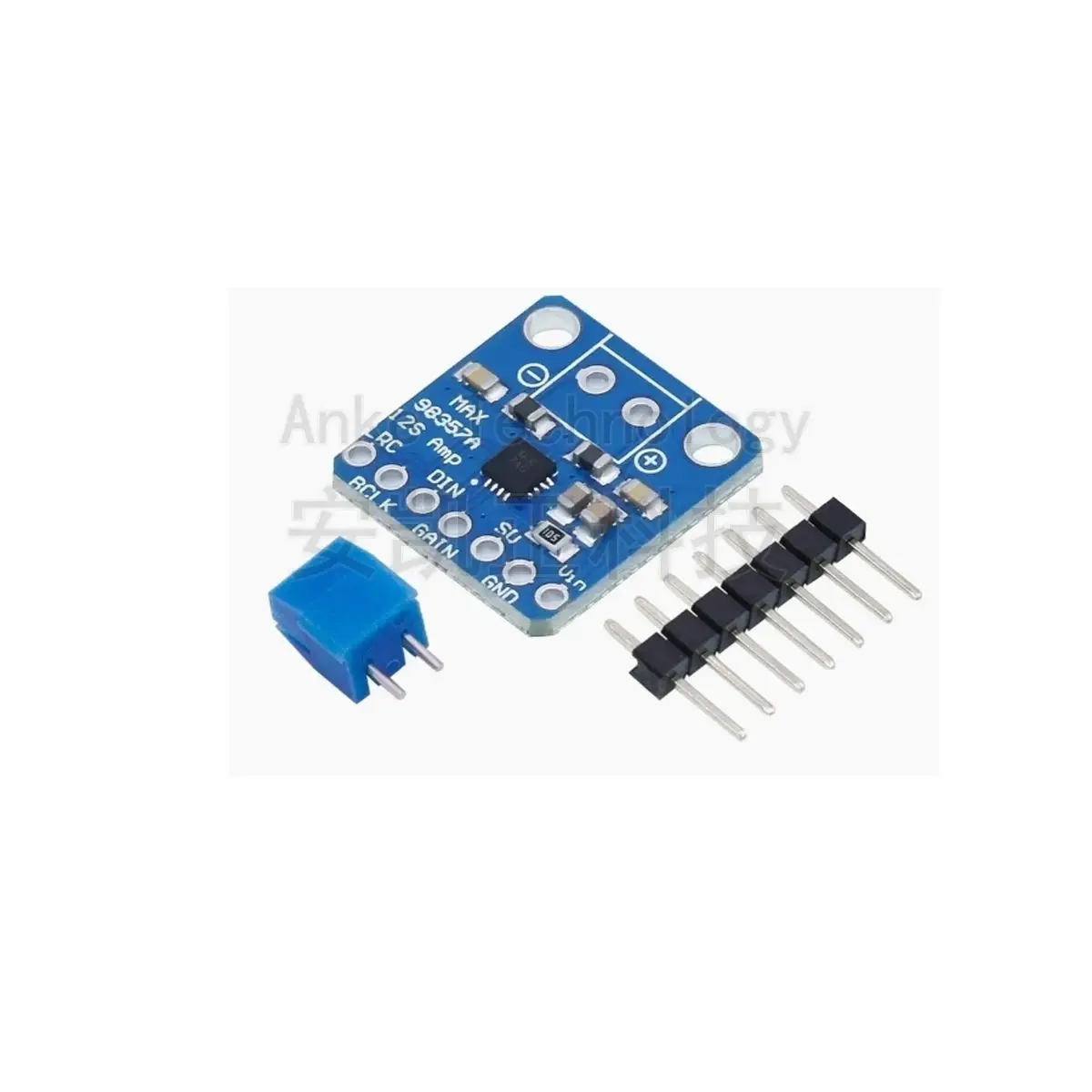 MAX98357A Модуль аудиоусилителя 3006 I2S 3 Вт усилитель класса D без фильтра DIY плата усилителя мощности
MAX98357A Модуль аудиоусилителя 3006 I2S 3 Вт усилитель класса D без фильтра DIY плата усилителя мощности