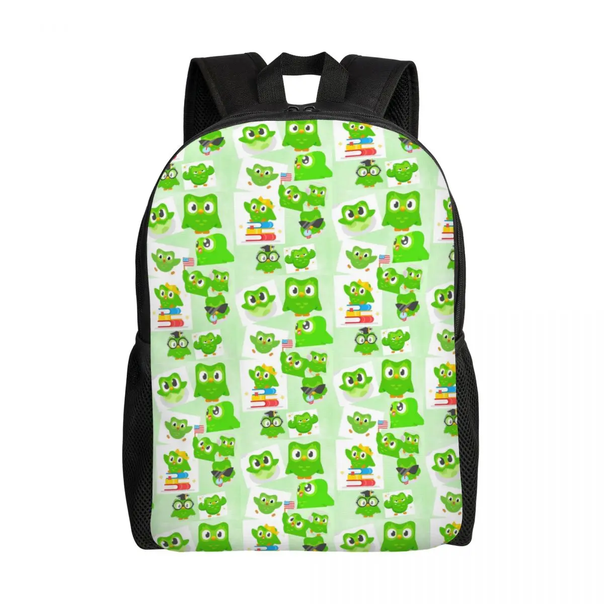 Custom D-Duolingos Owl Duo Travel Backpack Women Men School Computer Bookbag Green Animal College Student Daypack Bags
Custom D-Duolingos Owl Duo Travel Backpack Women Men School Computer Bookbag Green Animal College Student Daypack Bags