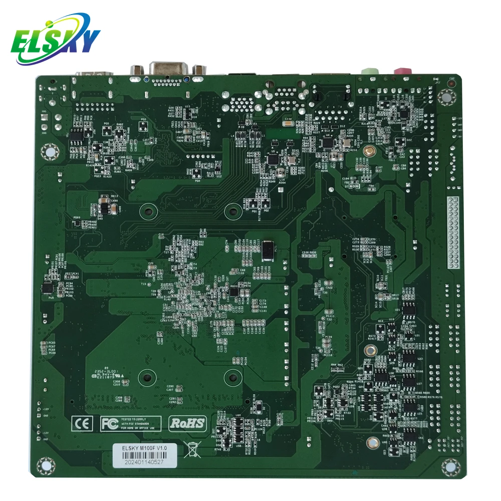 NEW ELSKY Brand M100F 4xRS485 COM Thin Mini-Itx Motherboard Support Alder Lake-N N95 N97 N100 N200 I3-N300 I3-N305 Processor
NEW ELSKY Brand M100F 4xRS485 COM Thin Mini-Itx Motherboard Support Alder Lake-N N95 N97 N100 N200 I3-N300 I3-N305 Processor