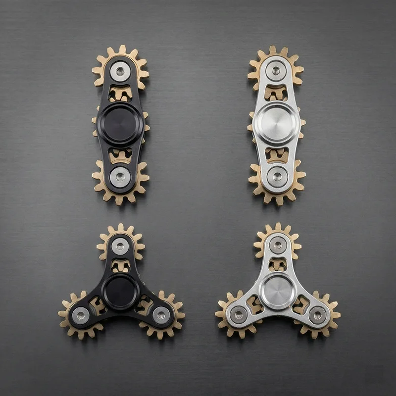 Nine Teeth Linkage Gear Linkage Metal Fidget Spinner Copper EDC Hand Spinner Anti Stress Finger Game Fingertip Gyro Toy For Gift
Nine Teeth Linkage Gear Linkage Metal Fidget Spinner Copper EDC Hand Spinner Anti Stress Finger Game Fingertip Gyro Toy For Gift