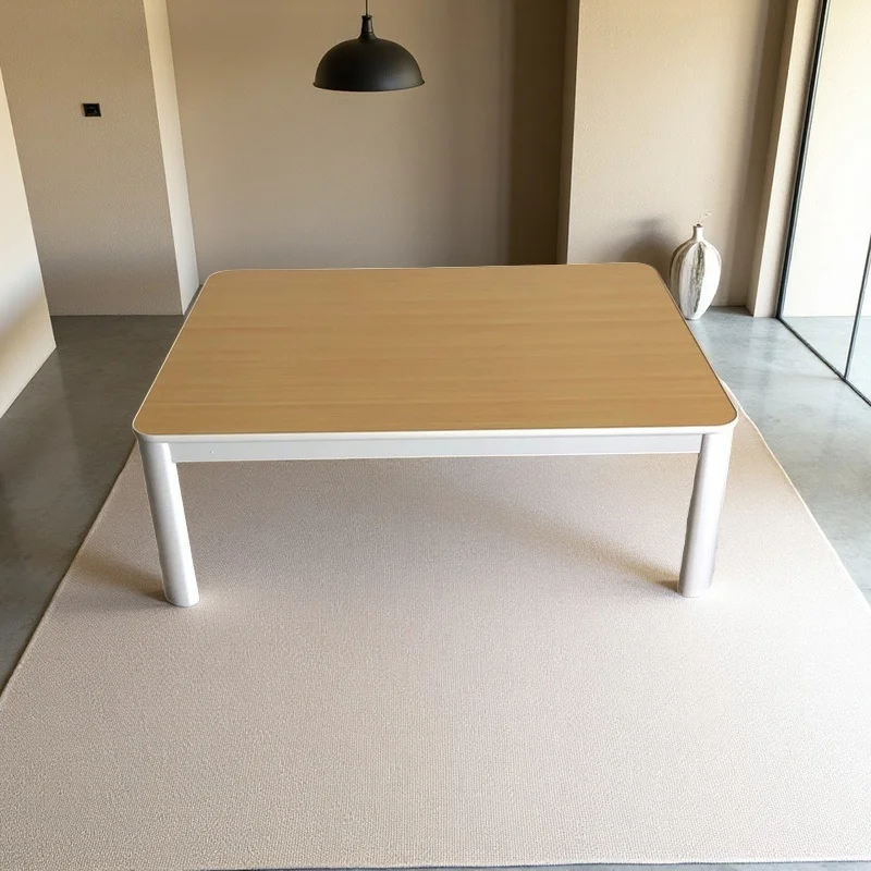 Kotatsu Japanese Table Top Reversible Yellow/White Rectangle 105x75cm Kotatsu Foot Warmer Heated Floor Low Tea Table No Heater
Kotatsu Japanese Table Top Reversible Yellow/White Rectangle 105x75cm Kotatsu Foot Warmer Heated Floor Low Tea Table No Heater