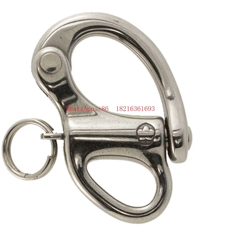 Hanging Buckle Forged Stainless Steel Keychain Yacht Outdoor Lock
Hanging Buckle Forged Stainless Steel Keychain Yacht Outdoor Lock