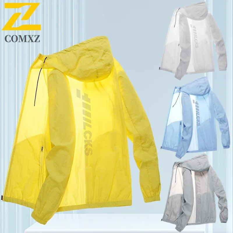 2025 New Summer Sunscreen Jacket Men's Women's Lightweight Quick-drying UV-proof Windbreaker Outdoor Camping Solid Color Tops
2025 New Summer Sunscreen Jacket Men's Women's Lightweight Quick-drying UV-proof Windbreaker Outdoor Camping Solid Color Tops
