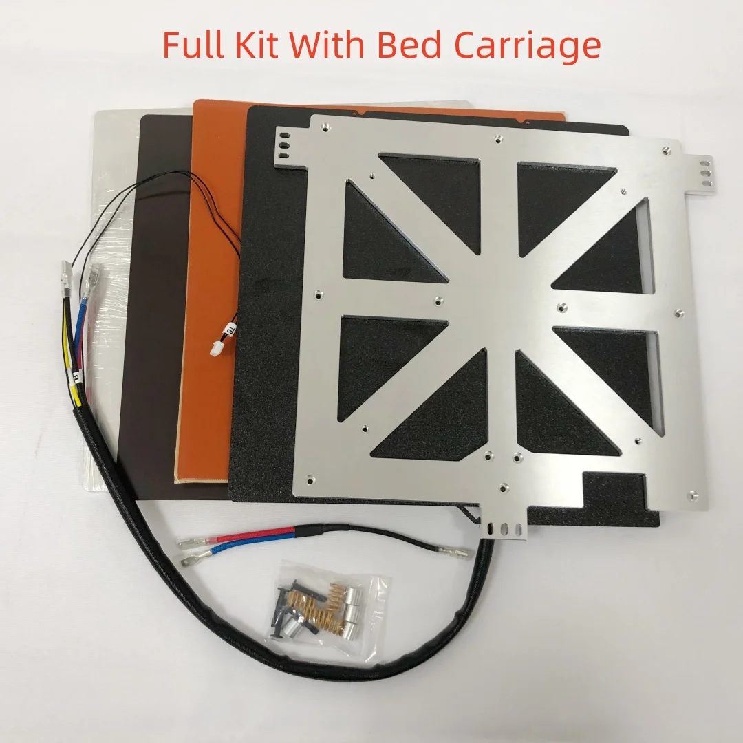 Funssor Anycubic kobra s1/ S1C 3D Printer 8mm Aluminum alloy CNC Heat Bed Build Plate 110/220V Silicone Heater Pad Upgrade Kit With 5MM thickness Bed Carriage
Funssor Anycubic kobra s1/ S1C 3D Printer 8mm Aluminum alloy CNC Heat Bed Build Plate 110/220V Silicone Heater Pad Upgrade Kit With 5MM thickness Bed Carriage