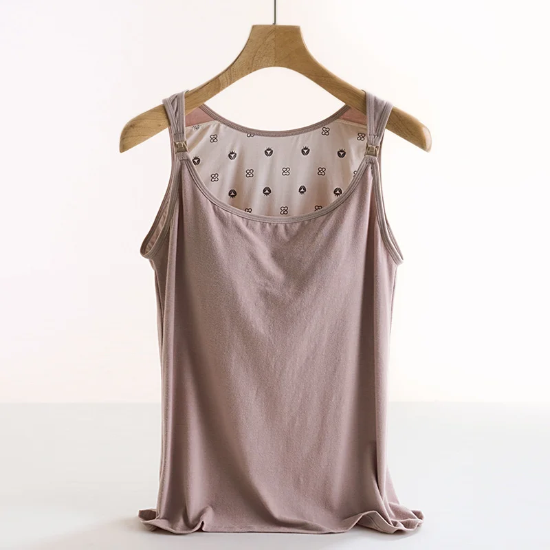 astfeeding Vest No need to wear Bra Sling Vest Feeding Top Summer Pure Cotton Postpartum Large Maternal Bottom Underwear
astfeeding Vest No need to wear Bra Sling Vest Feeding Top Summer Pure Cotton Postpartum Large Maternal Bottom Underwear