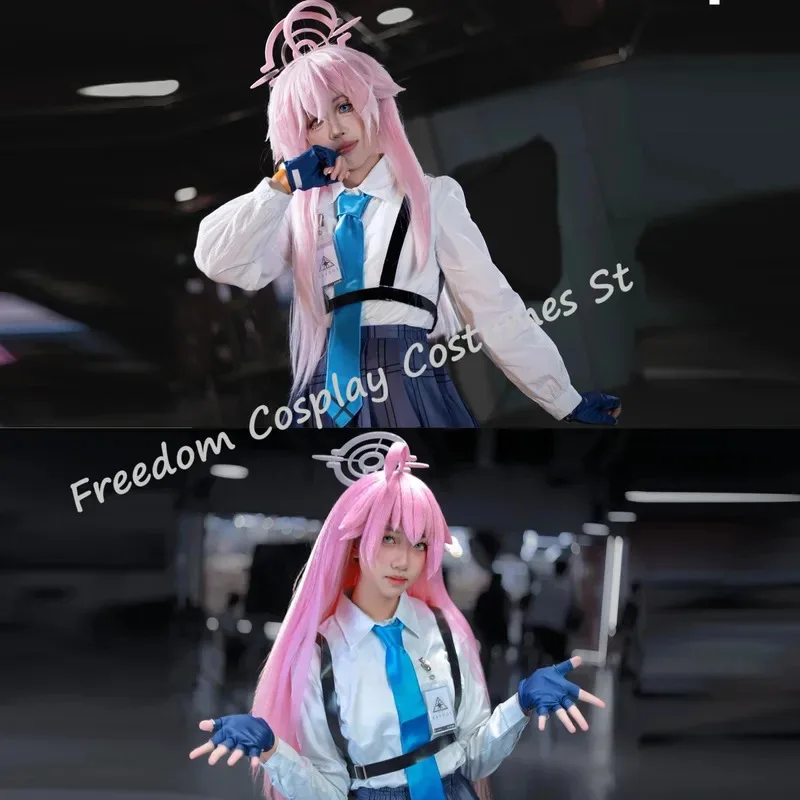 Lyou 2025 Game Blue Archive Takanashi Hoshino Cosplay Costumes Women JK School Uniforms Sailor Suit Wig Headwear Halloween ★ ★ ★
Lyou 2025 Game Blue Archive Takanashi Hoshino Cosplay Costumes Women JK School Uniforms Sailor Suit Wig Headwear Halloween ★ ★ ★