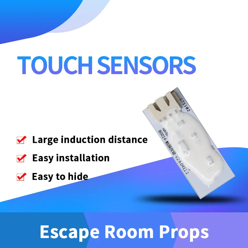 Escape Room Props Touch Sensors Prop Unlock Switch Prop for Escape Game Touch in Correct Sequence to Unloc buttons
Escape Room Props Touch Sensors Prop Unlock Switch Prop for Escape Game Touch in Correct Sequence to Unloc buttons