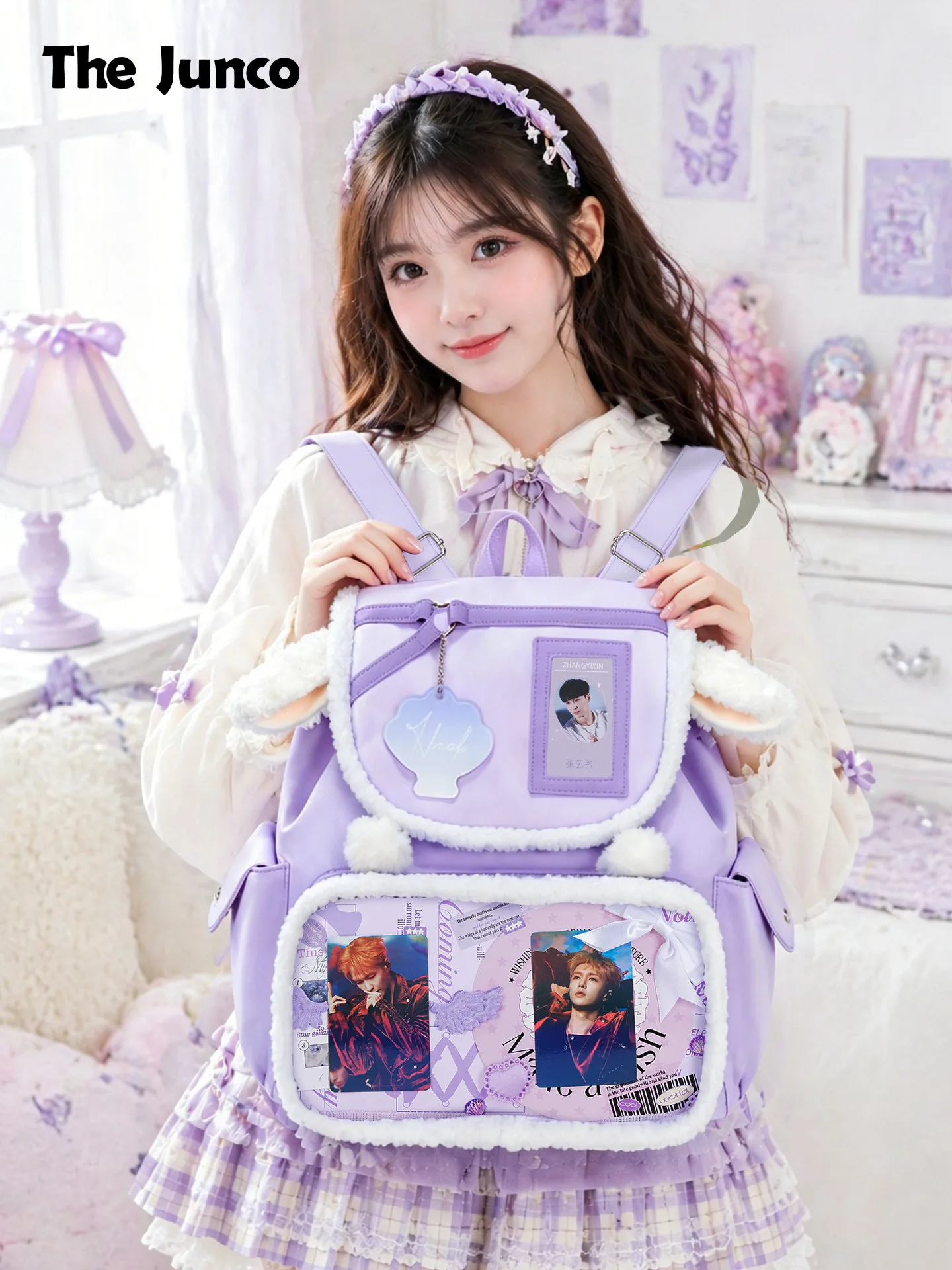 Comic Show Star Chasing Lta Bag Schoolbag Women's Backpack 2026 New Purple Lightweight Large-capacity Outdoor Travel Backpack
Comic Show Star Chasing Lta Bag Schoolbag Women's Backpack 2026 New Purple Lightweight Large-capacity Outdoor Travel Backpack