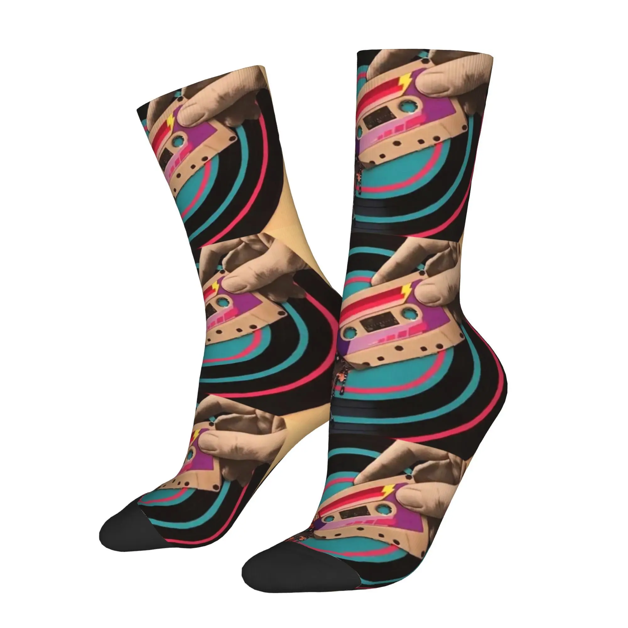 Funny Crazy Sock for Men Guitars Hip Hop Recorded Music Cassette Old School Quality Pattern Printed Crew Sock Casual Gift
Funny Crazy Sock for Men Guitars Hip Hop Recorded Music Cassette Old School Quality Pattern Printed Crew Sock Casual Gift