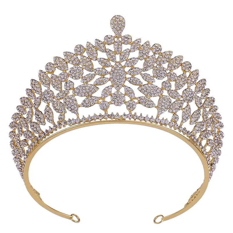 Luxury Sparkling Crystal Bridal Hair Accessories Crown Tiaras Big Diadem Crowns Crown good-looking Hair Accessories NA
Luxury Sparkling Crystal Bridal Hair Accessories Crown Tiaras Big Diadem Crowns Crown good-looking Hair Accessories NA