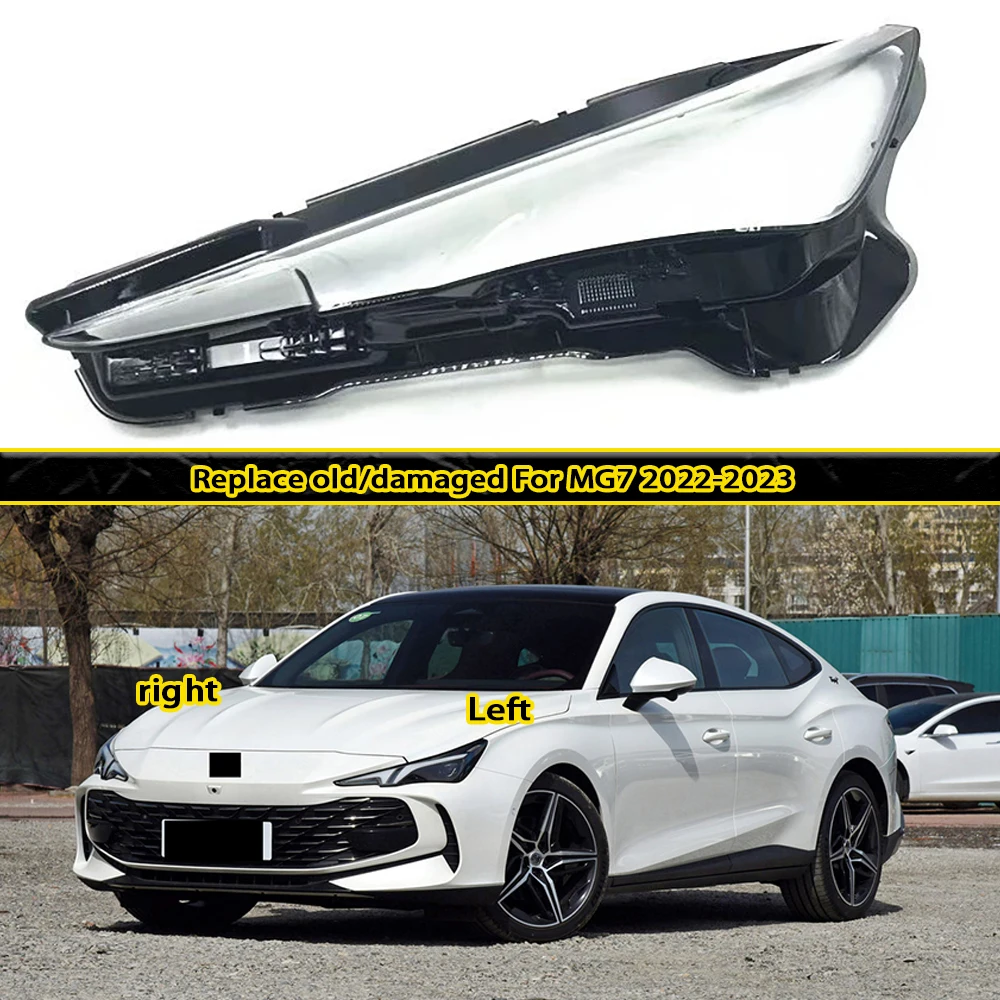 Headlamp Transparent Cover Lamp Shade For MG7 2022-2023 Headlight Shell Lens Plexiglass Replace Original Lampshade
Headlamp Transparent Cover Lamp Shade For MG7 2022-2023 Headlight Shell Lens Plexiglass Replace Original Lampshade