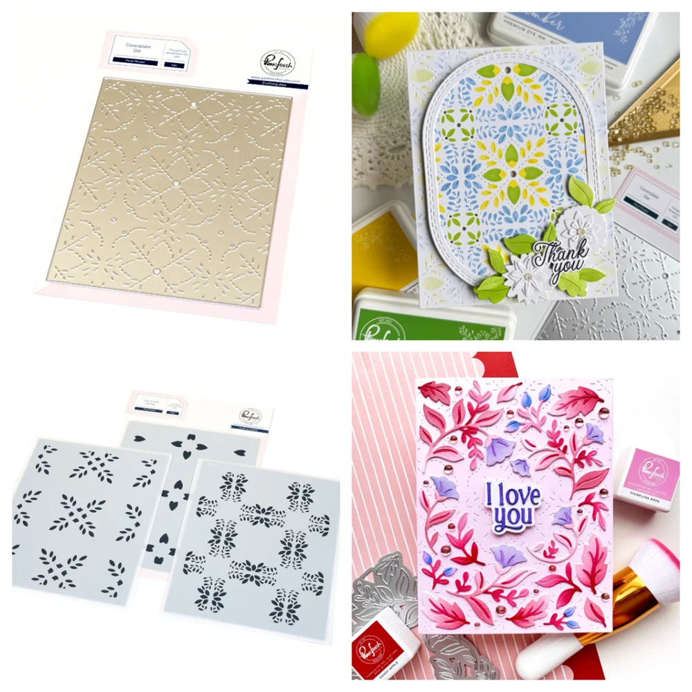 Petal Mosaic Coverplate Die Metal Cutting Dies and Silicone Stamps Stencil for Scrapbooking Album Decoration Craft for DIY Card
Petal Mosaic Coverplate Die Metal Cutting Dies and Silicone Stamps Stencil for Scrapbooking Album Decoration Craft for DIY Card