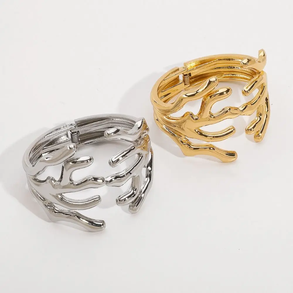 Metal Wide Irregular Open Bangle Hyperbole Minority Design Branch Cuff Bangles Alloy Europe American Style Exaggerated Bracelet
Metal Wide Irregular Open Bangle Hyperbole Minority Design Branch Cuff Bangles Alloy Europe American Style Exaggerated Bracelet