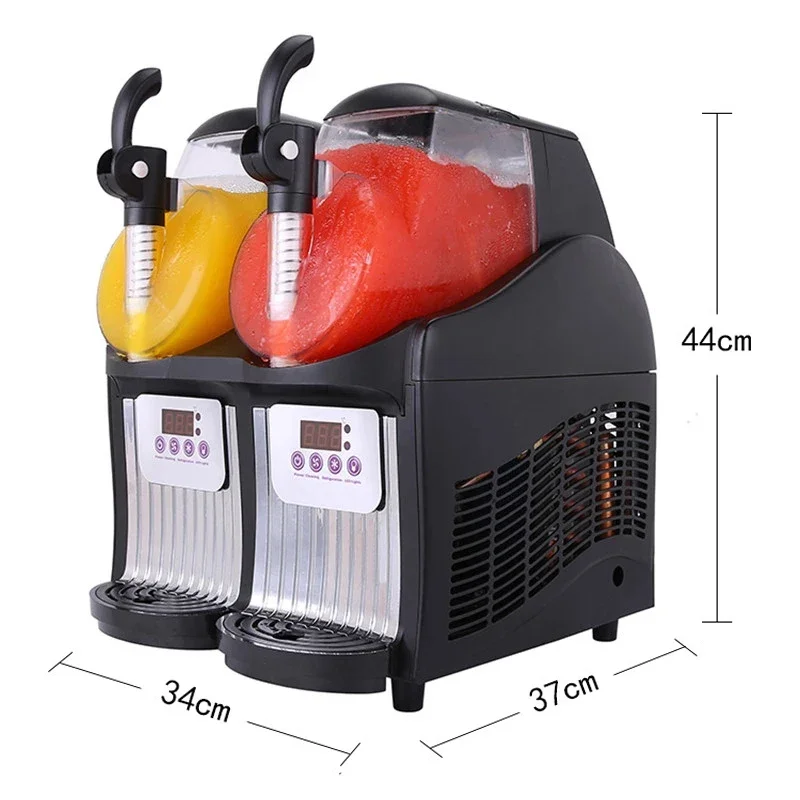2.5L Desktop Juice Ice Maker JTKX-02 Mini Double Tank Slush Machine 220V/300W Small Double Cylinder Smoothie Machine
2.5L Desktop Juice Ice Maker JTKX-02 Mini Double Tank Slush Machine 220V/300W Small Double Cylinder Smoothie Machine