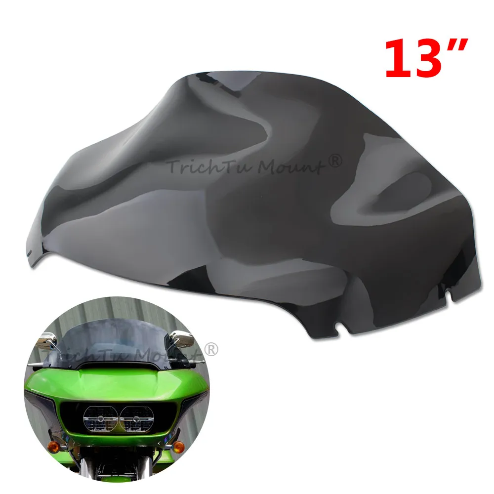 13" Motorcycle Fairing Windscreen Wind Deflector For Harley Road Glide FLTRX 2015-2023 FLTRXS FLTRXST ST CVO FLTRT
13" Motorcycle Fairing Windscreen Wind Deflector For Harley Road Glide FLTRX 2015-2023 FLTRXS FLTRXST ST CVO FLTRT