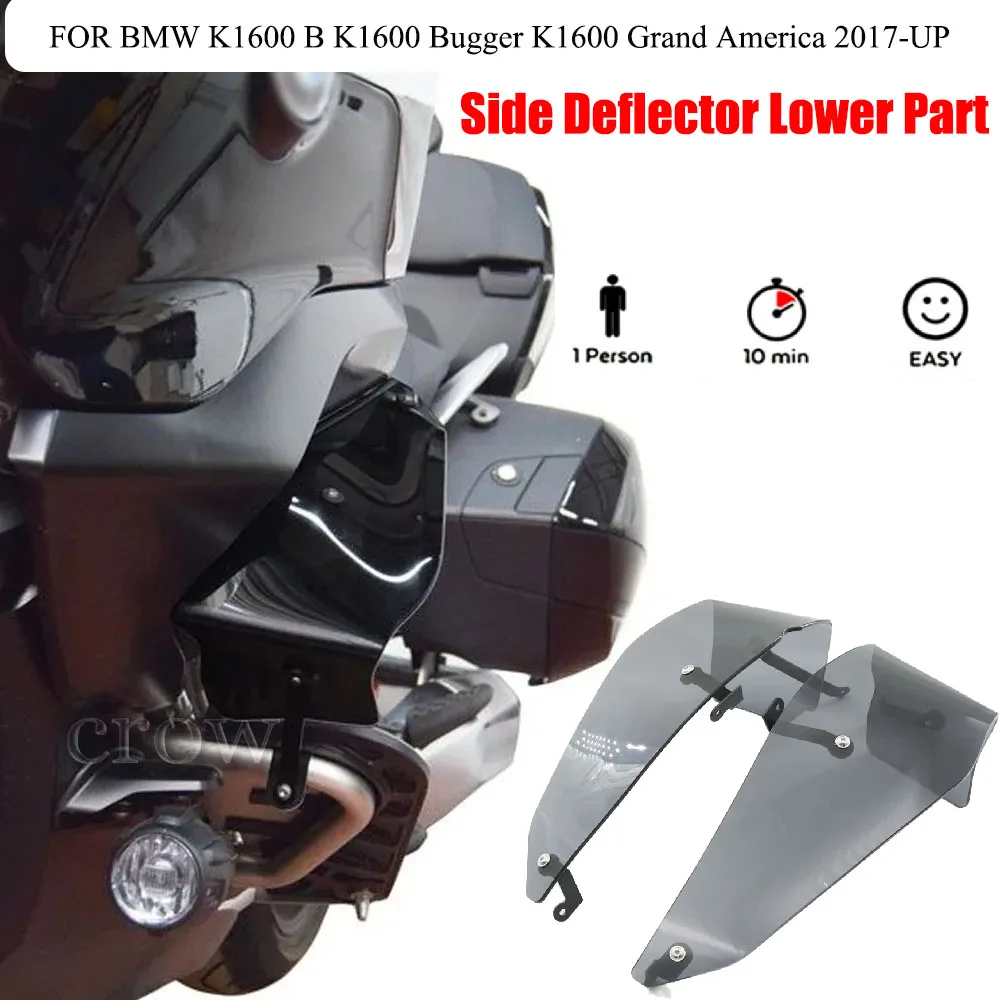 100% brand new FOR BMW K1600 B K1600 Bugger K1600 Grand America 2017-UP New Motorcycle Side Deflector Lower Part Wind Deflector
100% brand new FOR BMW K1600 B K1600 Bugger K1600 Grand America 2017-UP New Motorcycle Side Deflector Lower Part Wind Deflector
