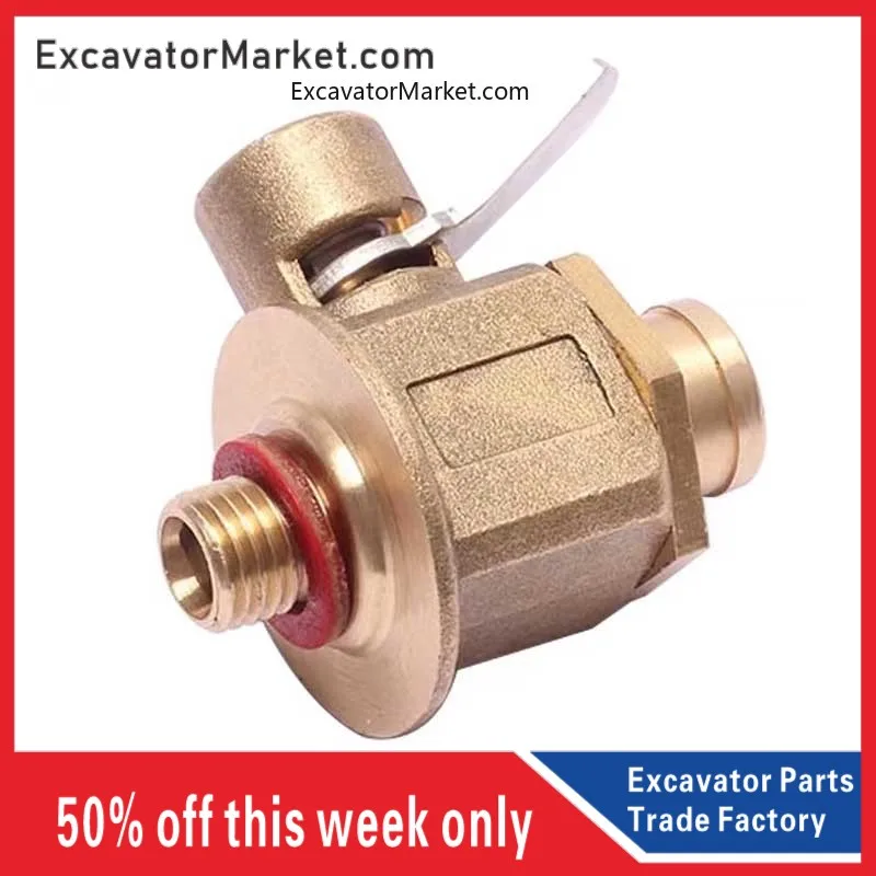 Excavator Parts Excavator oil pan drain valve switch screw accessories for Daewoo PC ZX CAT for SANY SK
Excavator Parts Excavator oil pan drain valve switch screw accessories for Daewoo PC ZX CAT for SANY SK