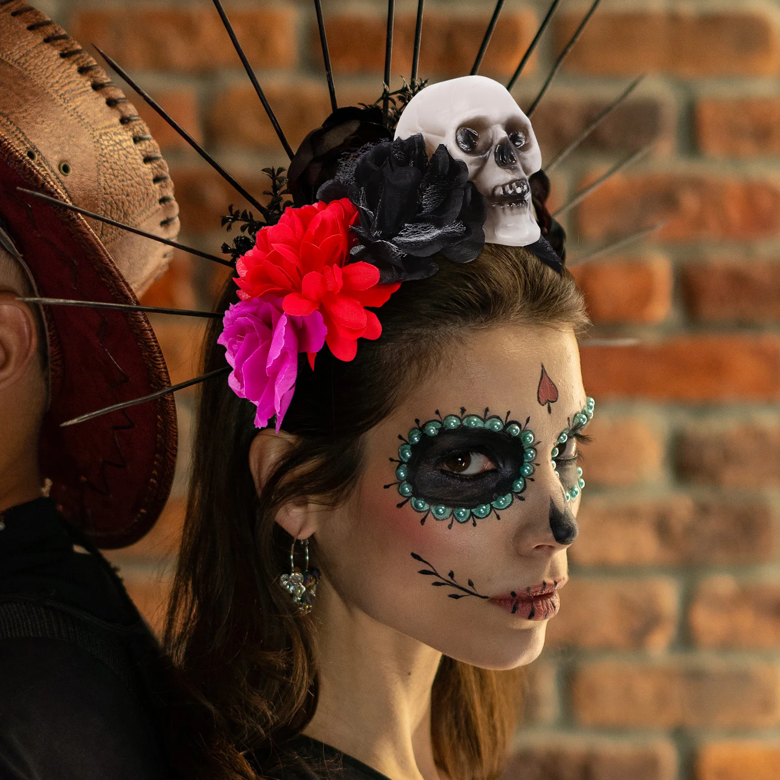Elegant Halloween Hair Accessories Skull Headband Rose Hair Band Party Decoration Cosplay Headdress Photo Props Women Kids
Elegant Halloween Hair Accessories Skull Headband Rose Hair Band Party Decoration Cosplay Headdress Photo Props Women Kids